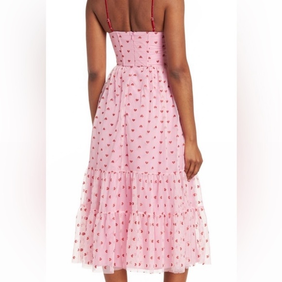 Betsey Johnson Sweetheart Tiered Dress - Picture 4 of 13